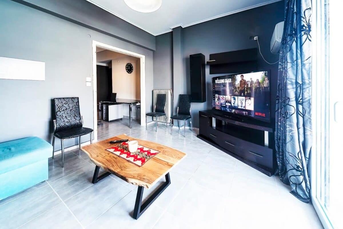 Topfloor Central Apt With Urban Views,3' To Metro Афины Экстерьер фото